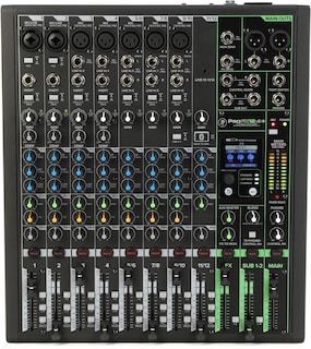 Foto 1 | Foto 1 | Mezclador Mackie Profx12v3+ De 12 Canales Con 7 Preamplificadores De Micrófono Usb-c - Venta Internacional.
