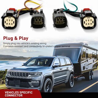 Foto 2 | Foto 2 | Kit De Arneses De Cableado De Remolque Nilight De 4 Pines Para Jeep Grand Cherokee - Venta Internacional.