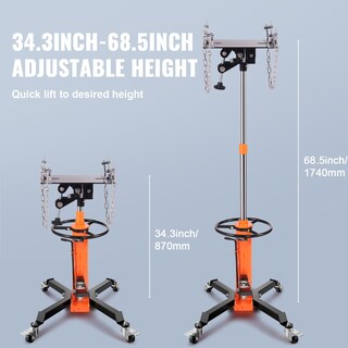 Foto 3 | Foto 3 | Conector De Transmisión Vevor, 600 Kg, Telescópico Hidráulico, 32-67 Cm - Venta Internacional.