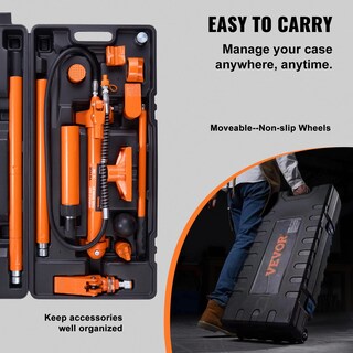 Foto 5 | Foto 5 | Conector De Coche Porta Power Kit Vevor Con Bomba De Ariete Hidráulica De 10 Toneladas - Venta Internacional.