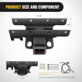 Foto 2 | Foto 2 | Kit Receptor De Enganche De Remolque Nilight Jk-61a Para Jeep Wrangler Jk 2007-2018 - Venta Internacional.