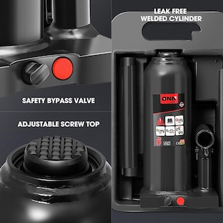 Foto 4 | Foto 4 | Botella Hidráulica Jack Dna Motoring 6 Toneladas/6.000 Kg Negra - Venta Internacional.