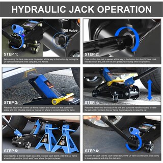 Foto 4 | Foto 4 | Combo De Servicio De Carro Hidráulico Y Conector De Piso De 2 Toneladas Dna Motoring - Venta Internacional.