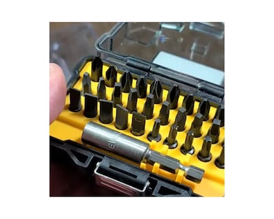 Foto 3 | Foto 3 | Juego Puntas Combinadas Dewalt con Adaptadores Estuche Plástico 31 PZAS