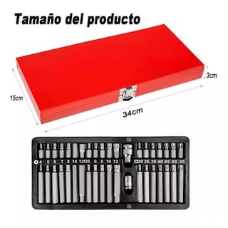 Foto 2 | Foto 2 | Kit de Puntas Belug 40 Piezas con Estuche