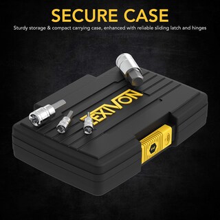 Foto 3 | Foto 3 | Juego De Conectores Con Brocas Hexagonales Lexivon, 13 Piezas, Sae 5/64 — 9/16 Con Funda - Venta Internacional.