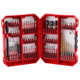 Foto 1 | Foto 1 | Kit De Brocas Y Brocas Milwaukee Shockwave Con 60 Piezas 48-32-4097 - Venta Internacional.
