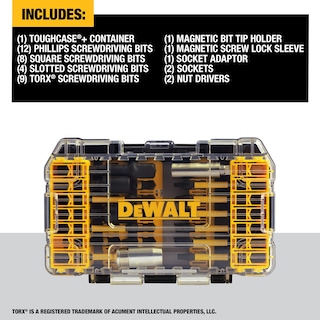 Foto 2 | Foto 2 | Juego De Puntas De Destornillador Dewalt Dwa2ngft40ir Impact Ready 40 Piezas - Venta Internacional.