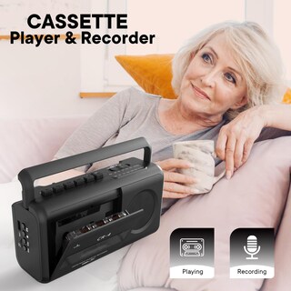 Foto 2 | Foto 2 | Grabadora Con Reproductor De Casetes Kuephom Portable Boombox - Venta Internacional.