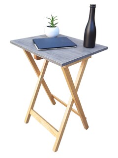 Foto 2 | Foto 2 | Mesa Plegable Cubierta De Melamina Utility Hogare Gris