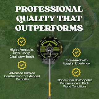 Foto 3 | Foto 3 | Cuchillas Desbrozadoras Forester De 20 Dientes Y 9 Circulares Con Juego De Limas - Venta Internacional.