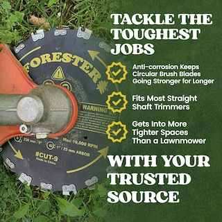 Foto 4 | Foto 4 | Cuchillas Desbrozadoras Forester De 20 Dientes Y 9 Circulares Con Juego De Limas - Venta Internacional.