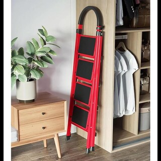 Foto 7 | Foto 7 | Escalera Plegable Tipo Tijera De 4 Peldaños Antiderrapante