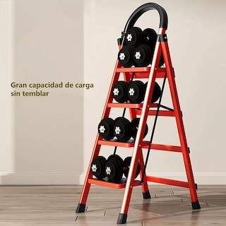 Foto 8 | Foto 8 | Escalera Plegable Tipo Tijera De 4 Peldaños Antiderrapante