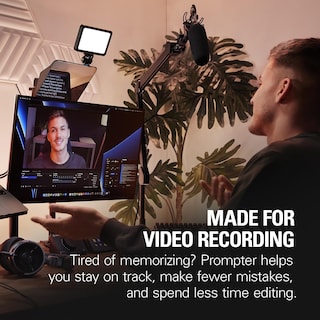 Foto 7 | Foto 7 | Teleprompter Elgato Prompter Con Pantalla Integrada - Venta Internacional.