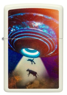 Foto 2 | Foto 2 | Encendedor De Bolsillo Zippo Ufo Design Que Brilla En La Oscuridad - Venta Internacional.