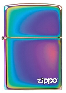 Foto 2 | Foto 2 | Encendedor De Bolsillo Zippo, Logotipo Multicolor, A Prueba De Viento, Recargable - Venta Internacional.