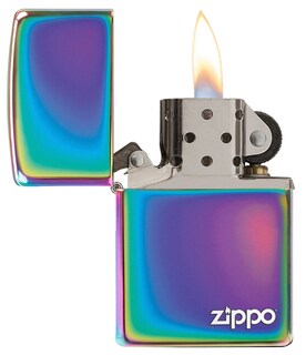 Foto 3 | Foto 3 | Encendedor De Bolsillo Zippo, Logotipo Multicolor, A Prueba De Viento, Recargable - Venta Internacional.