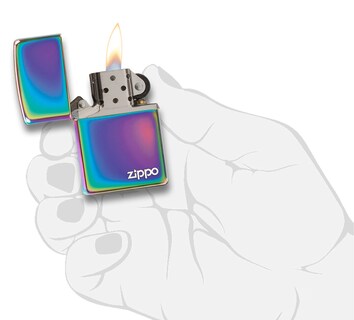 Foto 5 | Foto 5 | Encendedor De Bolsillo Zippo, Logotipo Multicolor, A Prueba De Viento, Recargable - Venta Internacional.