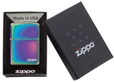 Foto 6 | Foto 6 | Encendedor De Bolsillo Zippo, Logotipo Multicolor, A Prueba De Viento, Recargable - Venta Internacional.