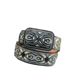 Cinturón Vaquero El Chiqueado Corte Láser para Hombre