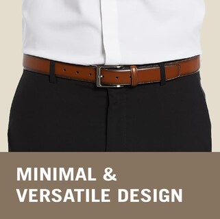 Foto 5 | Foto 5 | Cinturón De Vestir Perry Ellis Amigo Leather para Hombre Talla 40 - Venta Internacional