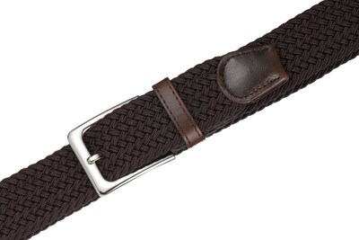 Foto 5 | Foto 5 | Cinturón Trenzado Elástico de 1 3/8 Pulgadas para Golf Casual Café - Venta Internacional