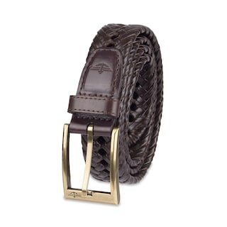 Foto 1 | Foto 1 | Cinturón Trenzado Dockers Vino Talla 44 US para Hombre - Venta Internacional