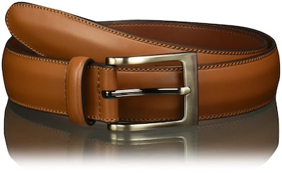 Foto 1 | Foto 1 | Cinturón Perry Ellis Timothy Cognac De Piel Auténtica Talla 36 - Venta Internacional