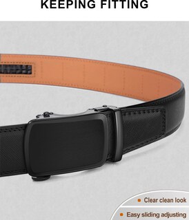 Foto 2 | Foto 2 | Cinturón Bulliant Para Hombre, Estilo Oxford, Estilo Corsé, Con Trinquete, Estilo Oxford, Color Negro - Venta Internacional.