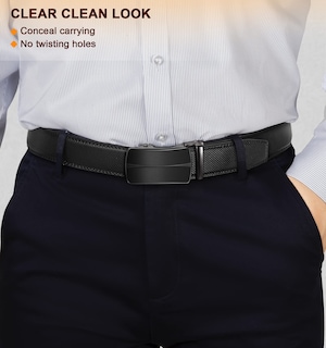 Foto 7 | Foto 7 | Cinturón Bulliant Slide Trinquete Para Hombre, Vestido, Pantalón, Camisa Oxford - Venta Internacional.