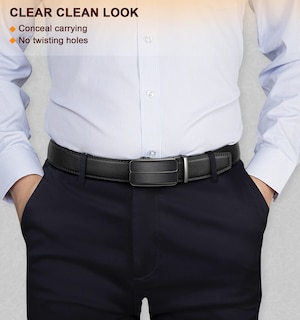 Foto 7 | Foto 7 | Cinturón Bulliant Slide Trinquete Para Hombre, Vestido, Pantalón, Camisa Oxford - Venta Internacional.