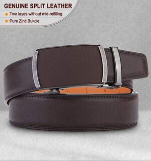 Foto 3 | Foto 3 | Cinturón Bulliant Slide Trinquete Para Hombre, Vestido, Pantalón, Camisa Oxford - Venta Internacional.