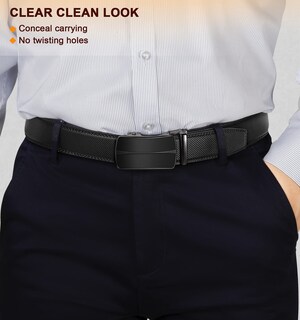 Foto 7 | Foto 7 | Cinturón Bulliant Slide Trinquete Para Hombre, Vestido, Pantalón, Camisa Oxford - Venta Internacional.