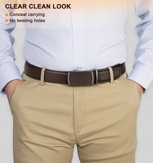 Foto 7 | Foto 7 | Cinturón Bulliant Slide Trinquete Para Hombre, Vestido, Pantalón, Camisa Oxford - Venta Internacional.