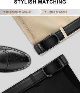 Foto 7 | Foto 7 | Cinturón Bulliant Slide Trinquete Para Hombre, Vestido, Pantalón, Camisa Oxford - Venta Internacional.