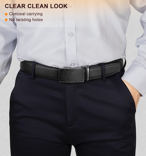 Foto 7 | Foto 7 | Cinturón Bulliant Slide Trinquete Para Hombre, Vestido, Pantalón, Camisa Oxford - Venta Internacional.