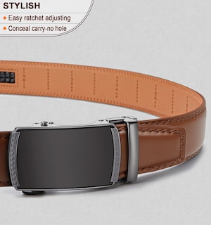 Foto 2 | Foto 2 | Cinturón Bulliant Slide Trinquete Para Hombre, Vestido, Pantalón, Camisa Oxford - Venta Internacional.