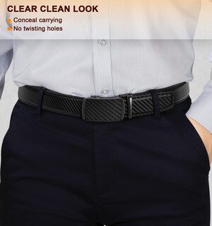 Foto 7 | Foto 7 | Cinturón Bulliant Slide Trinquete Para Hombre, Vestido, Pantalón, Camisa Oxford - Venta Internacional.