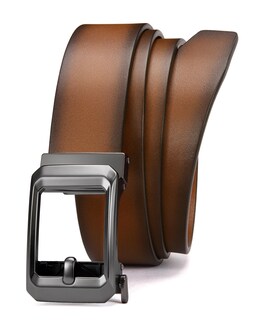Foto 1 | Foto 1 | Cinturones Con Trinquete Para Hombre, Piel, Vaqueros Casuales De 1,5 Cm, De La Marca Chaoren - Venta Internacional.