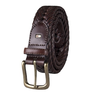 Foto 1 | Foto 1 | Cinturón Trenzado Tommy Hilfiger Marrón 30 Pulgadas - Venta Internacional