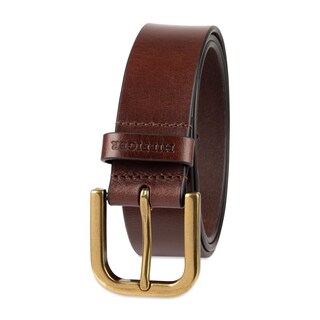 Foto 1 | Foto 1 | Cinturón Tommy Hilfiger Raw Edge Jean Leather Para Hombre - Marrón - Venta Internacional.