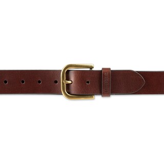 Foto 4 | Foto 4 | Cinturón Tommy Hilfiger Raw Edge Jean Leather Para Hombre - Marrón - Venta Internacional.