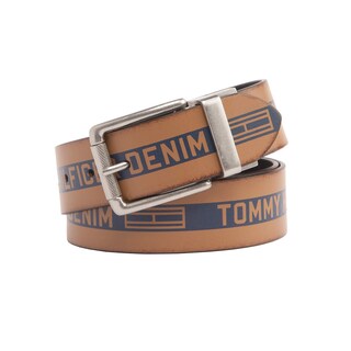 Foto 2 | Foto 2 | Cinturón Tommy Hilfiger Reversible Para Hombre Bronceado/azul Marino Talla S - Venta Internacional.