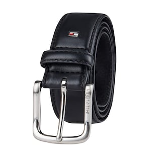 Foto 1 | Foto 1 | Cinturón Casual Tommy Hilfiger Logotipo Negro 30 Pulgadas - Venta Internacional