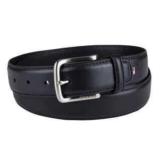 Foto 2 | Foto 2 | Cinturón Casual Tommy Hilfiger Logotipo Negro 30 Pulgadas - Venta Internacional