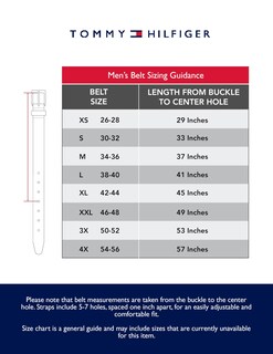 Foto 6 | Foto 6 | Cinturón Casual Tommy Hilfiger Logotipo Negro 30 Pulgadas - Venta Internacional