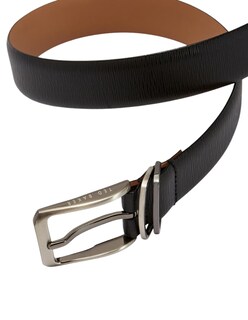 Foto 2 | Foto 2 | Cinturón De Piel Ted Baker Acabado Madera Veteada Color Negro 76 Cm