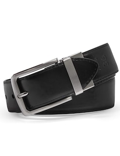 Foto 3 | Foto 3 | Cinturón Steve Madden Vestido Casual De Cuero Marrón/negro Para Hombre 32 - Venta Internacional