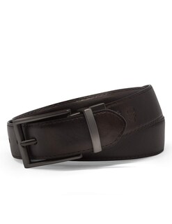 Foto 3 | Foto 3 | Cinturón Steve Madden Vestido Casual De Cuero Negro/marrón Para Hombre - Venta Internacional.
